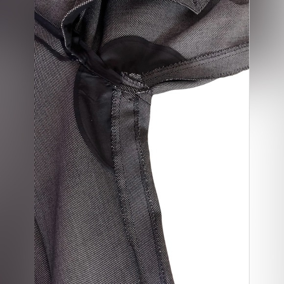 Burberry Men’s Dressy Custom Tailored 36/29 Wool Pants Dark Gray Straight Leg - Picture 12 of 13